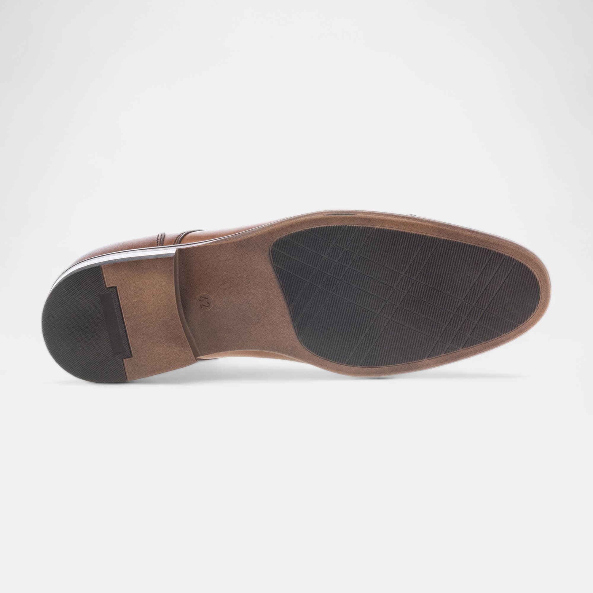 Derbies Homme en cuir cognac