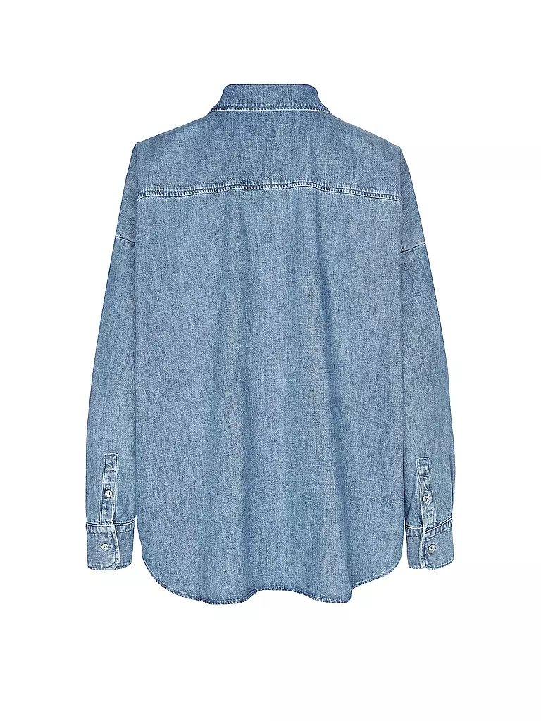 WEEKEND MAX MARA Jeansbluse LANDA blau