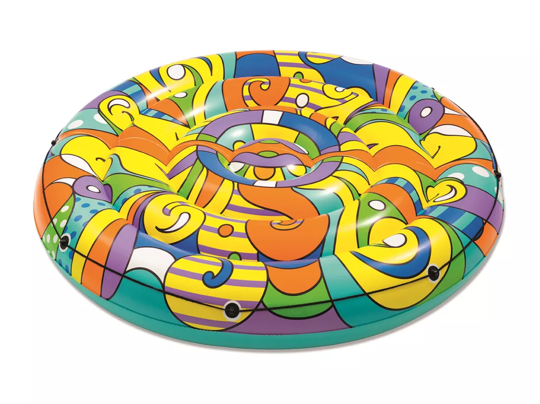 Ile gonflable multicolore - D 188 cm