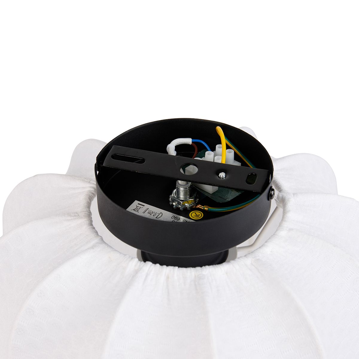 Japandi plafondlamp wit 25cm - Madleine