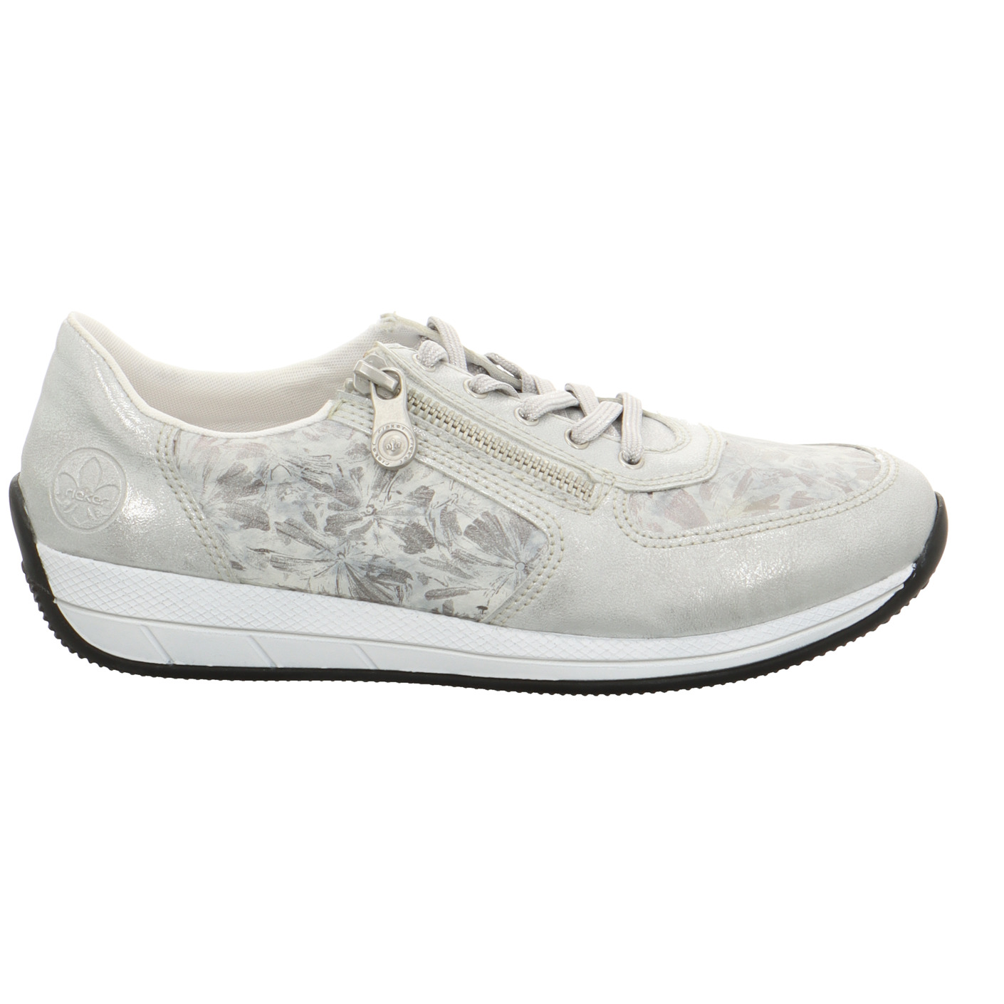 Schnürschuh grau