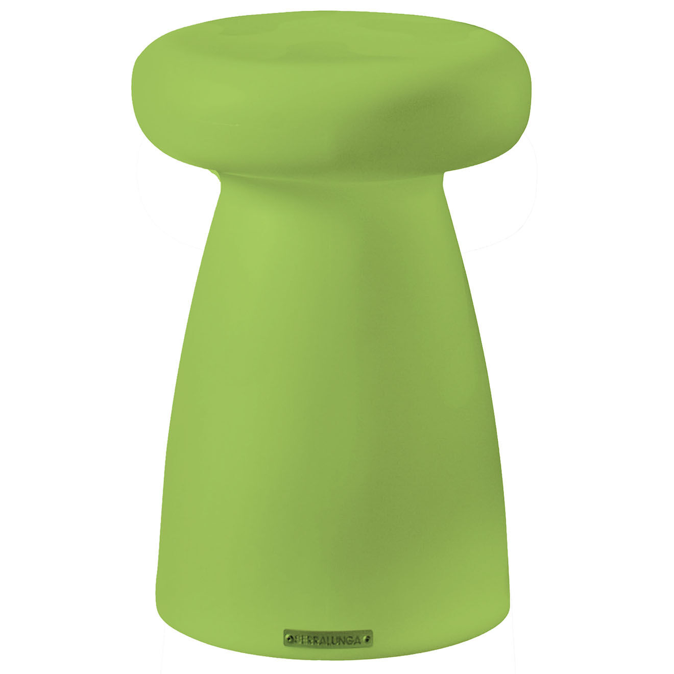 Serralunga Petite table/tabouret porcino design par aldo cibic verte - D.35x50 cm