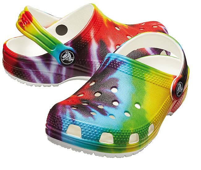 CROCS - SANDALES CLASSIC TIEDYE GRAPHIC CLOG K MULTI