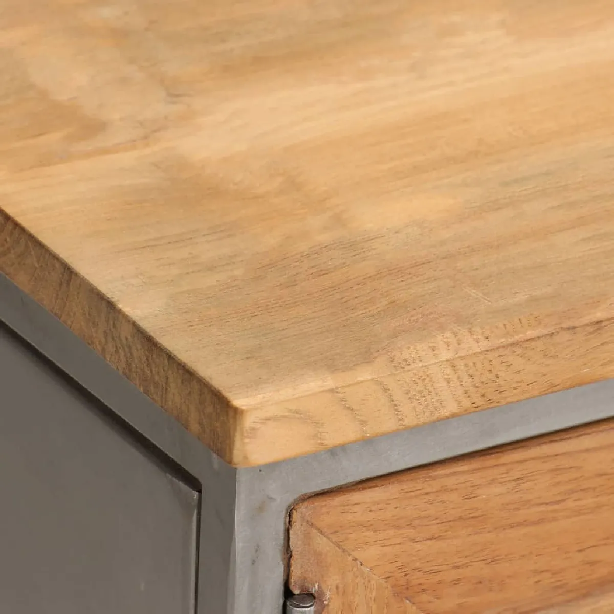 Helloshop26 Meuble TV - Teck Recyclé 120 cm