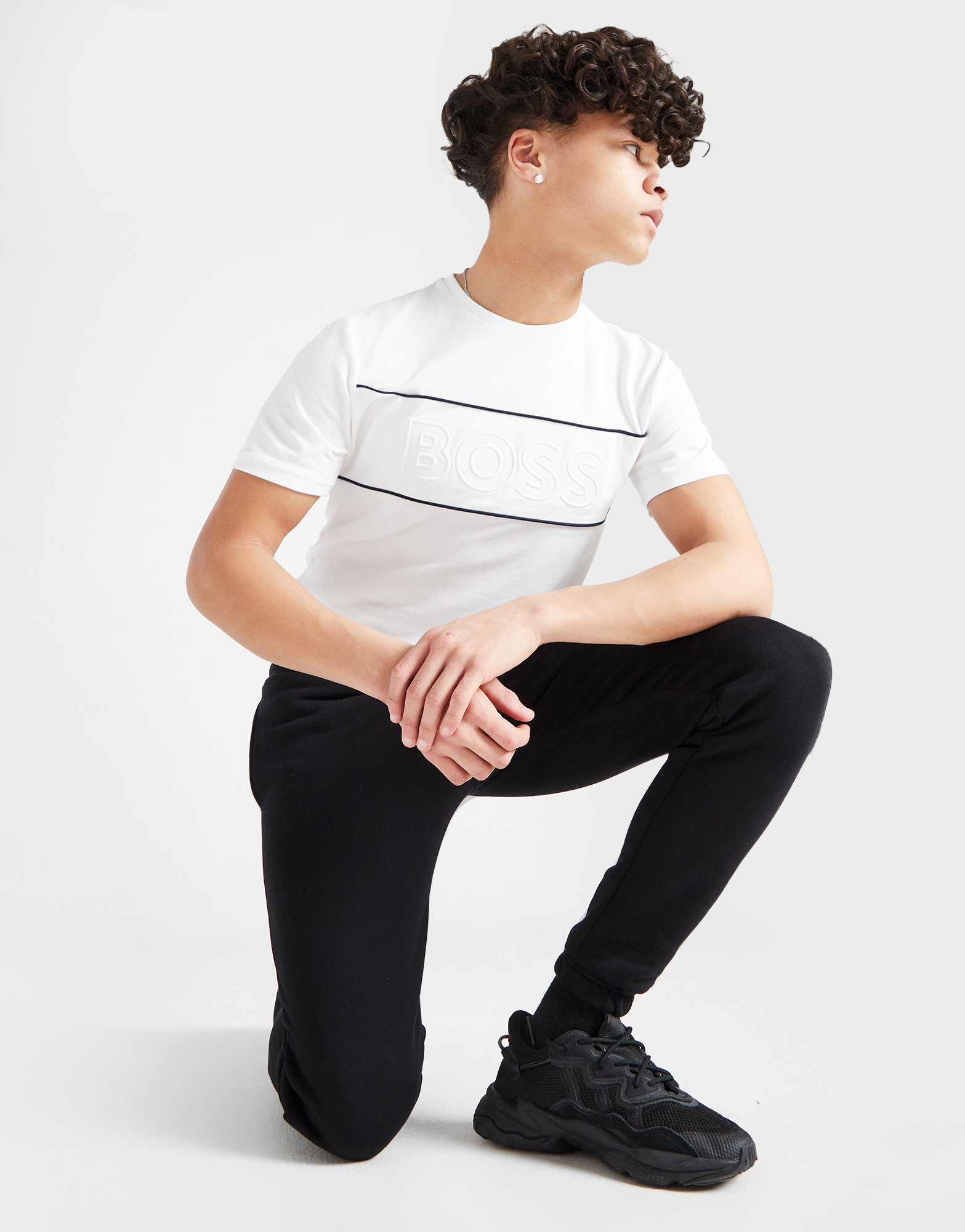 BOSS T-shirt Brodé Junior