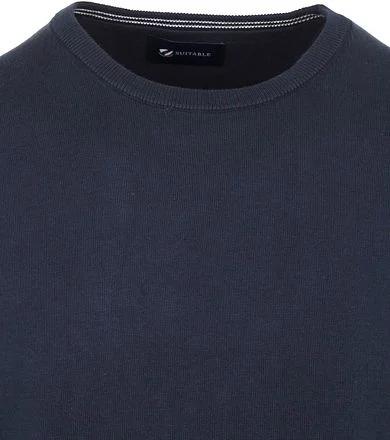 Suitable Oini Pullover O-Hals Navy SPE22305RI02ST-290 kopen