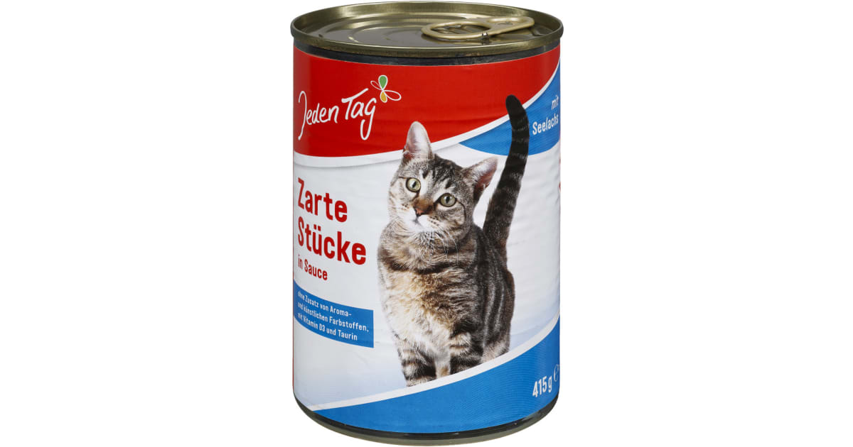 Jeden Tag Zarte Stücke mit Seelachs