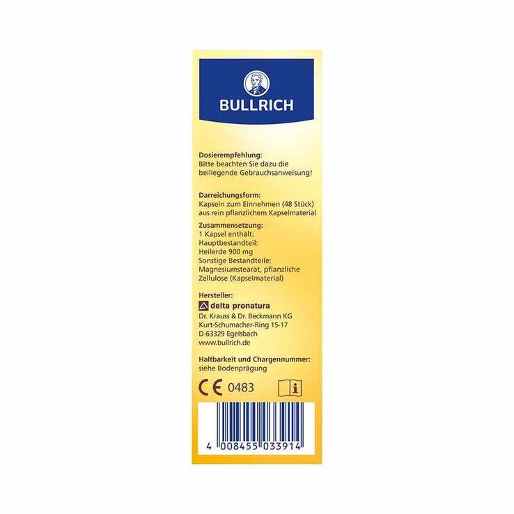 Bullrichs Heilerde Kapseln, 48 St