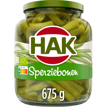 Hak Sperziebonen Bio 675 g