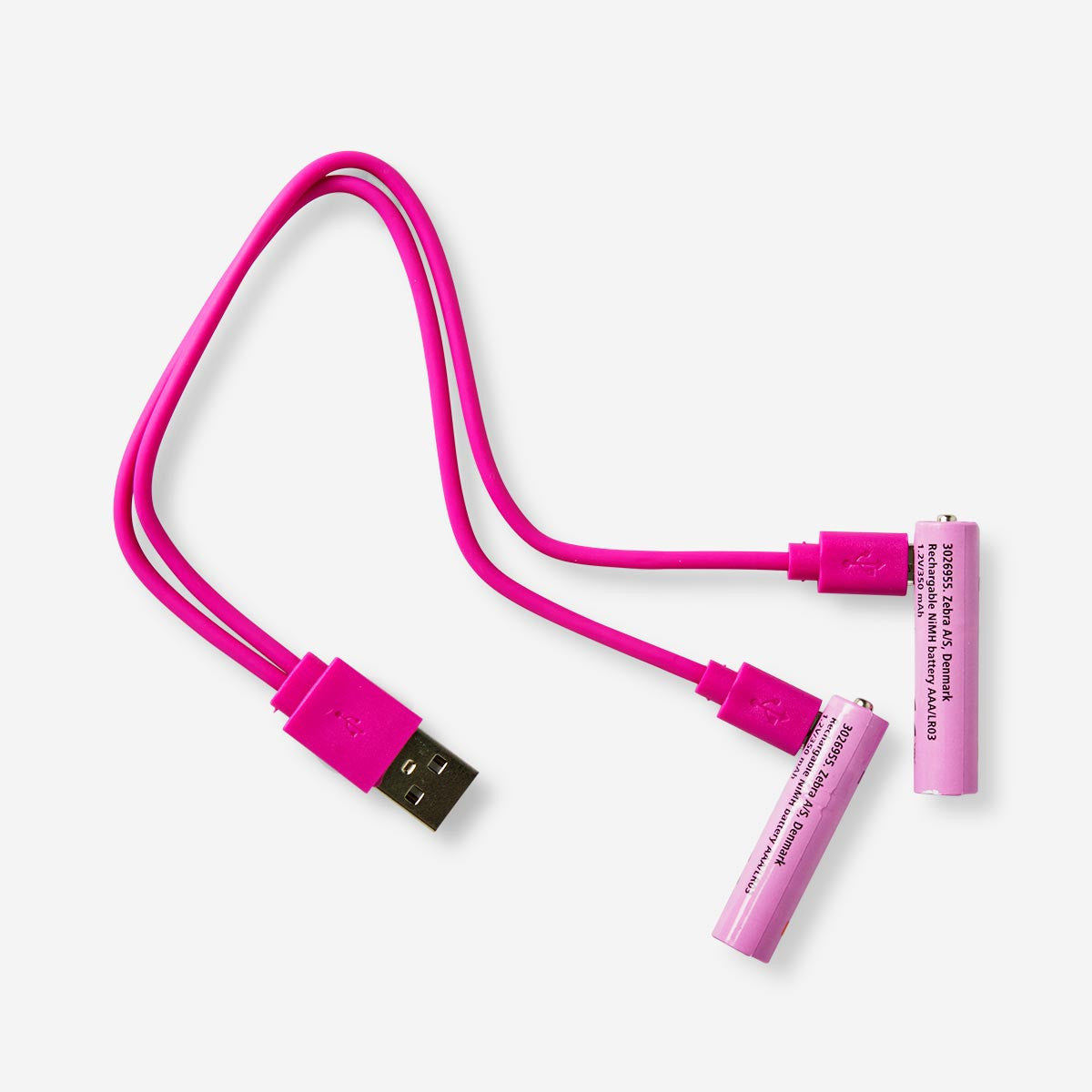 Genopladelige USB-batterier - AAA