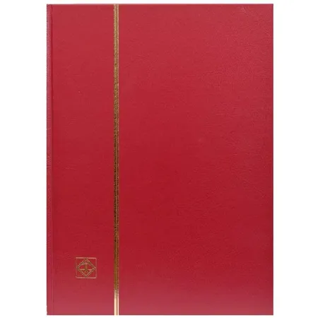 Leuchtturm Briefmarken Einsteckbuch rot