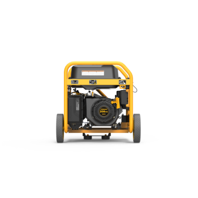PORTABLE REMOTE START GAS GENERATOR 4550/3650 WATTS 30A 120/240V CARB AND CETL CERTIFIED WITH WHEEL KIT