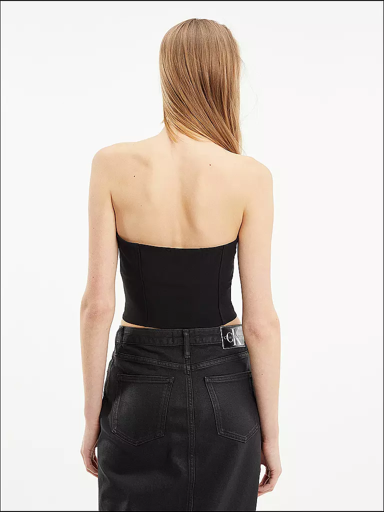 CALVIN KLEIN JEANS Top schwarz