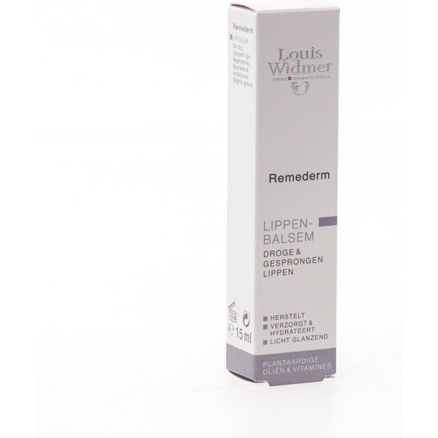 Baume à lèvres Remederm Louis Widmer - Tube de 15 ml