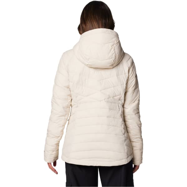 Doudoune randonnée COLUMBIA W JOY PEAK II HOODED JACKET DARK STONE
