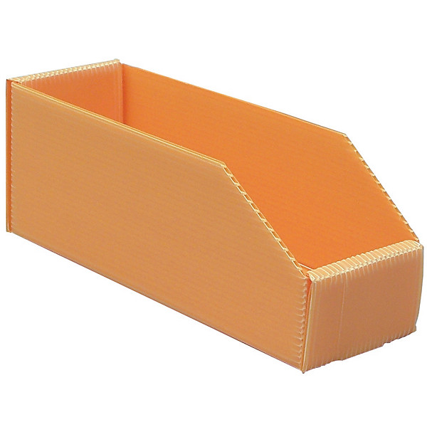25 Bacs pliables polypro 2L orange