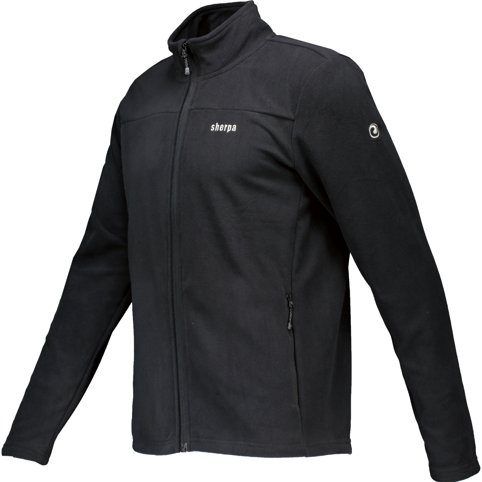 Sherpa Herren-Fleecejacke Pelden M, schwarz