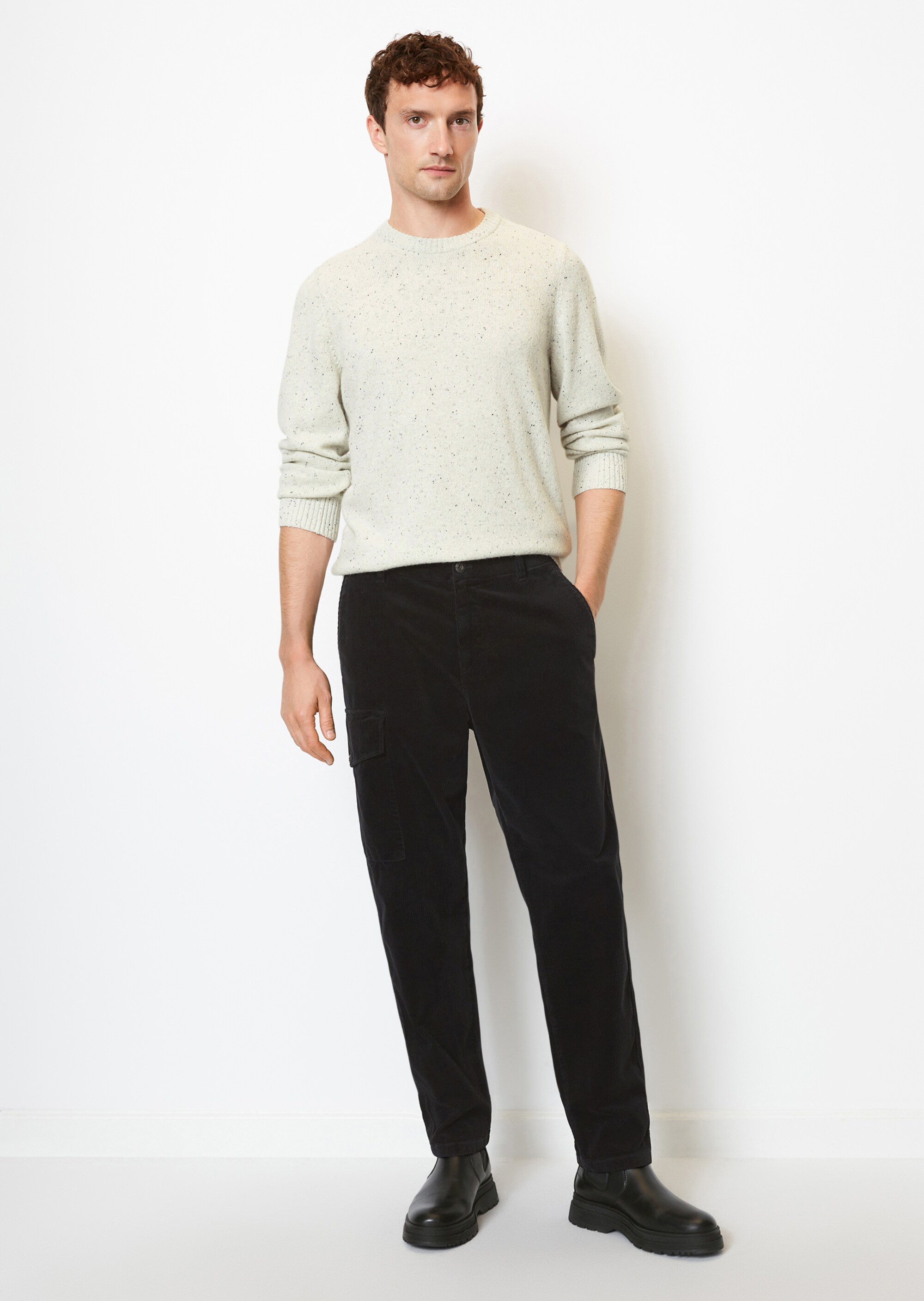 Hose Modell BESLBO CARGO relaxed aus softem Baumwoll-Cord