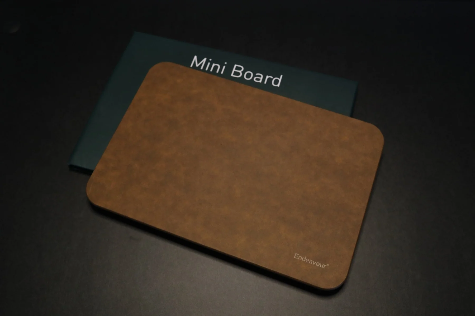 Endeavour  Mini, skærebræt - Brown Black