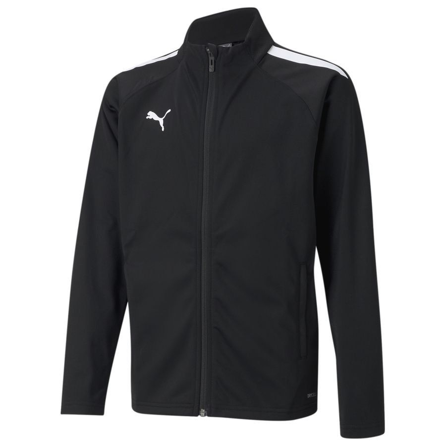 PUMA teamLIGA Veste d'Entraînement Junior - Noir/Blanc