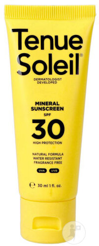 Tenue Soleil Crème Solaire Minérale IP30 30ml