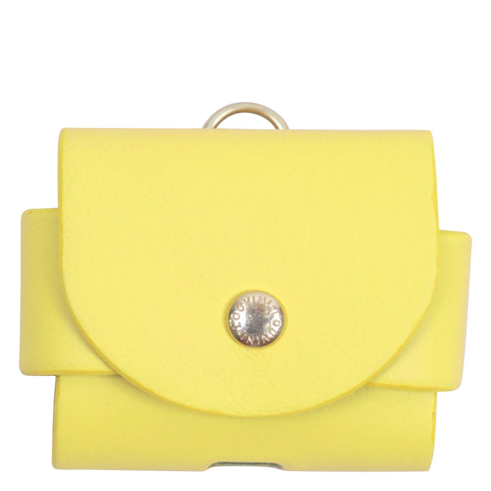 JOE - Etui pour AirPods en cuir| Jaune