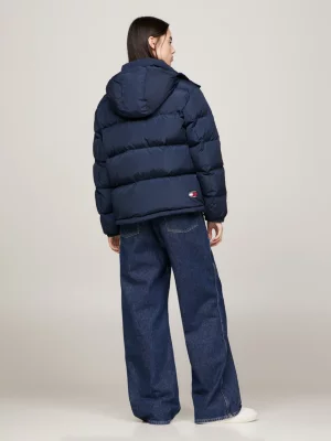 Jaqueta puffer Alaska com capuz