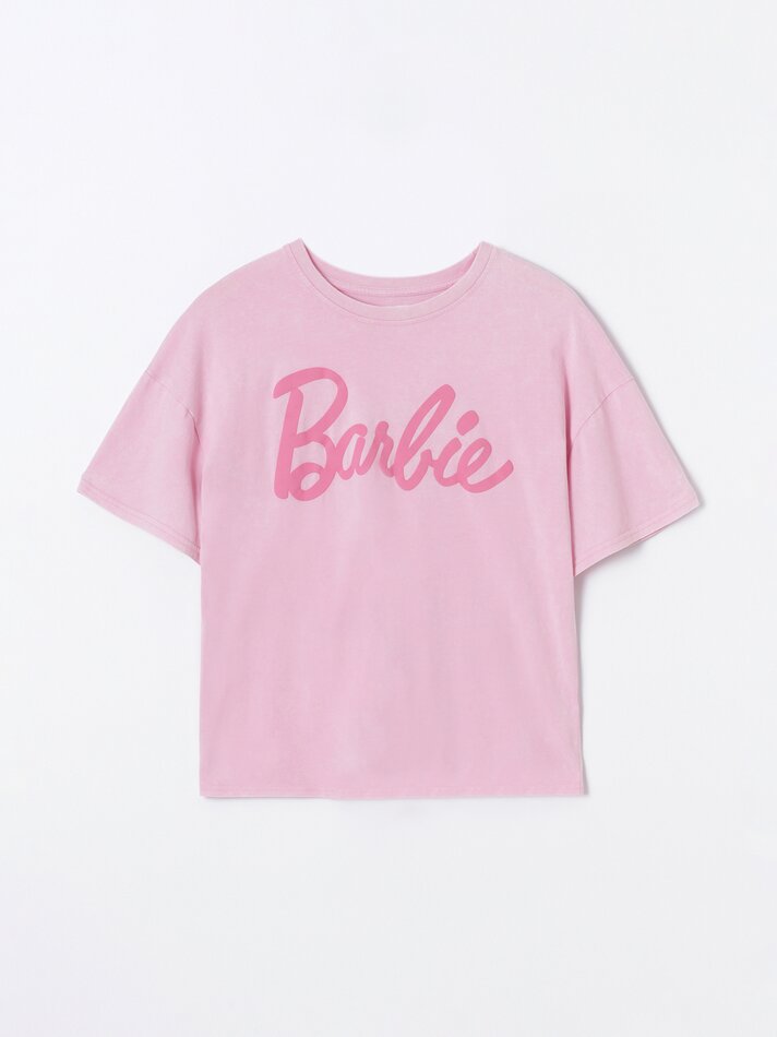 Camiseta Barbie - Rosa