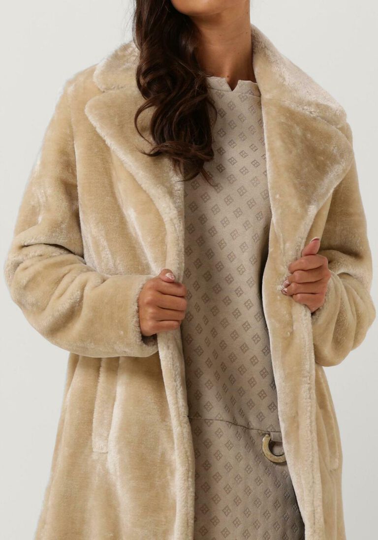 GIACOMO THE JACKET creme giacomo the jacket faux fur jas 6313582