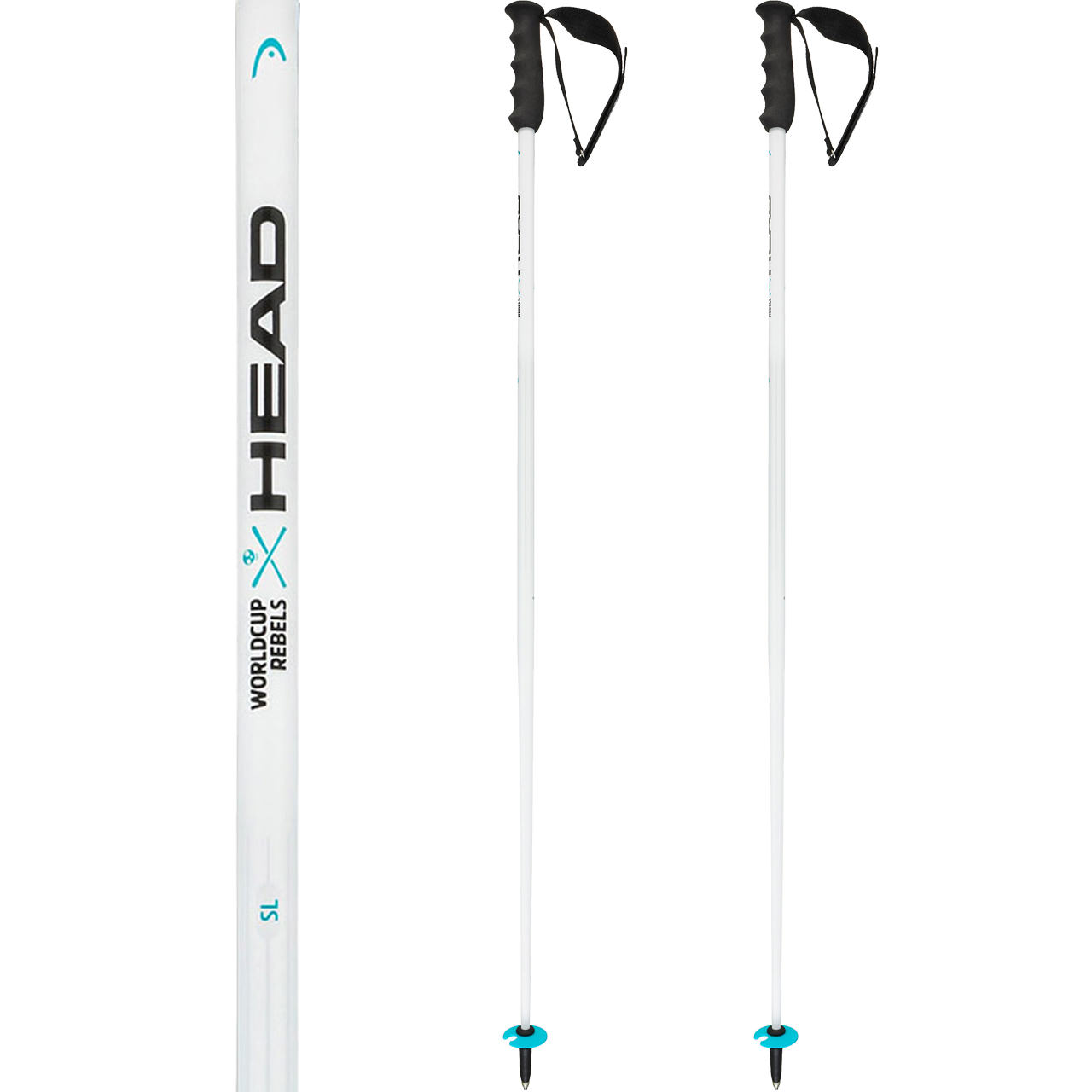 Head Worldcup SL white/blk/speed blue Stöcke | Head Skistöcke | Head | H | MARKEN | XSPO