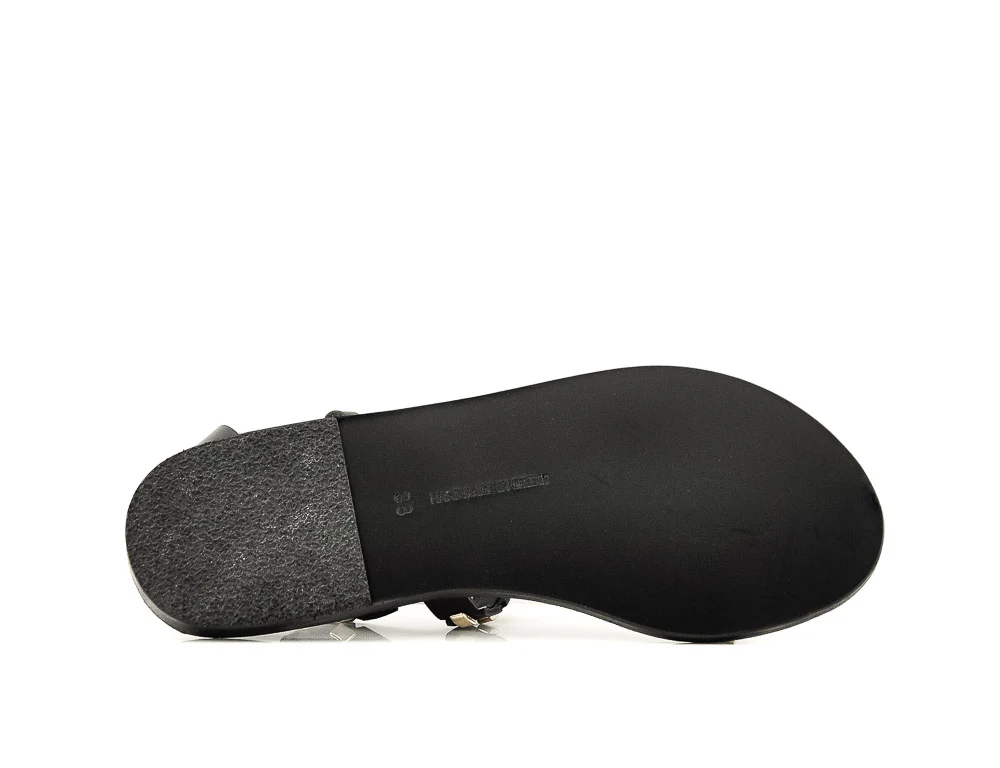 ANCIENT GREEK SANDAL - SAND COCO BLACK