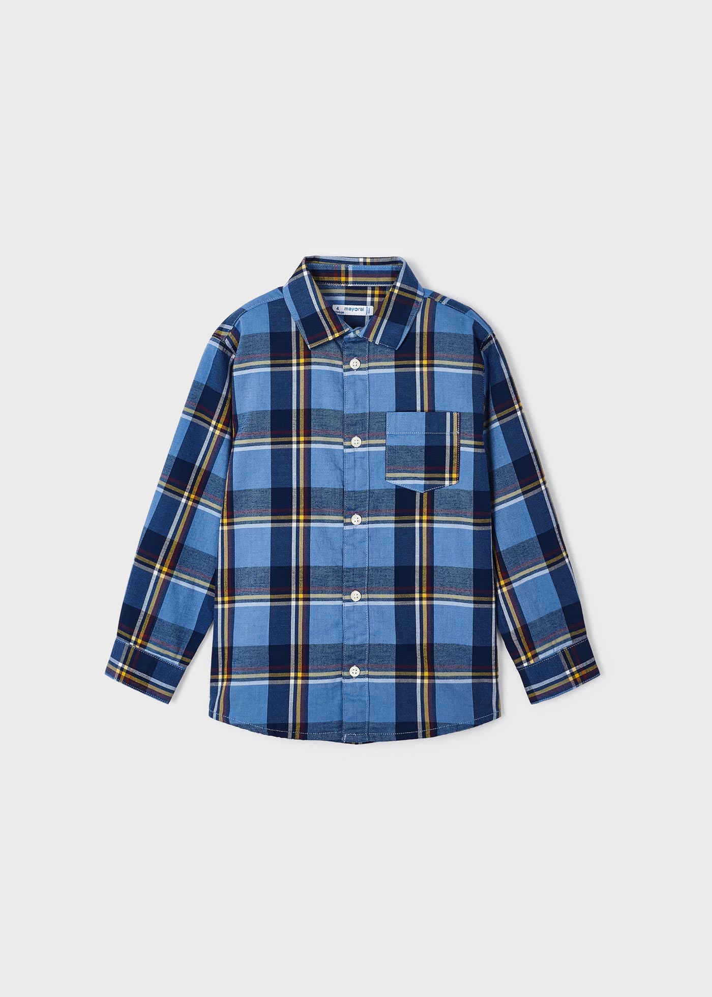 Camisa xadrez Better Cotton para meninos