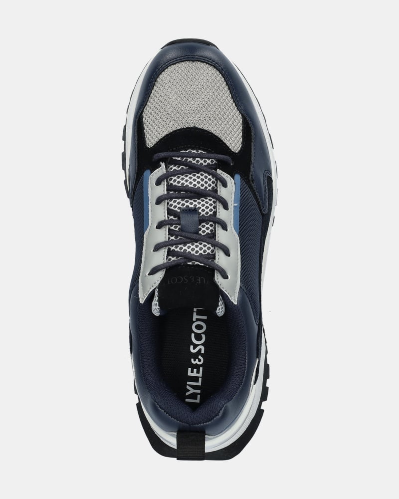 Lyle & Scott Whishaw Lage sneakers  - blauw
