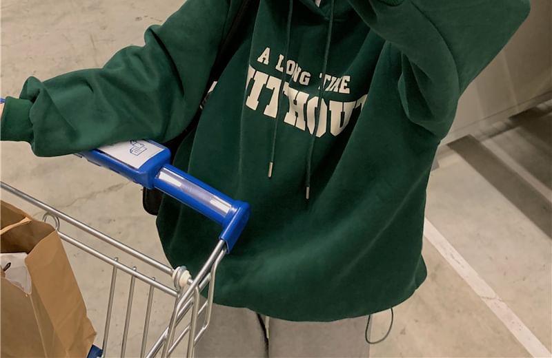 Iduna - Oversized hoodie met letters