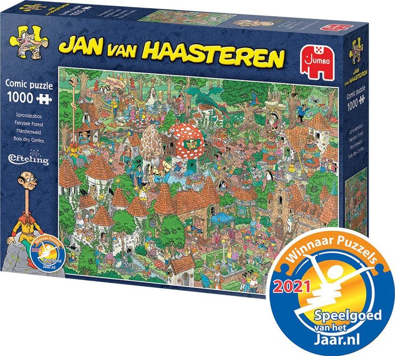 Jan Van Haasteren - Sprookjesbos - Legpuzzel - 1000 Stukjes