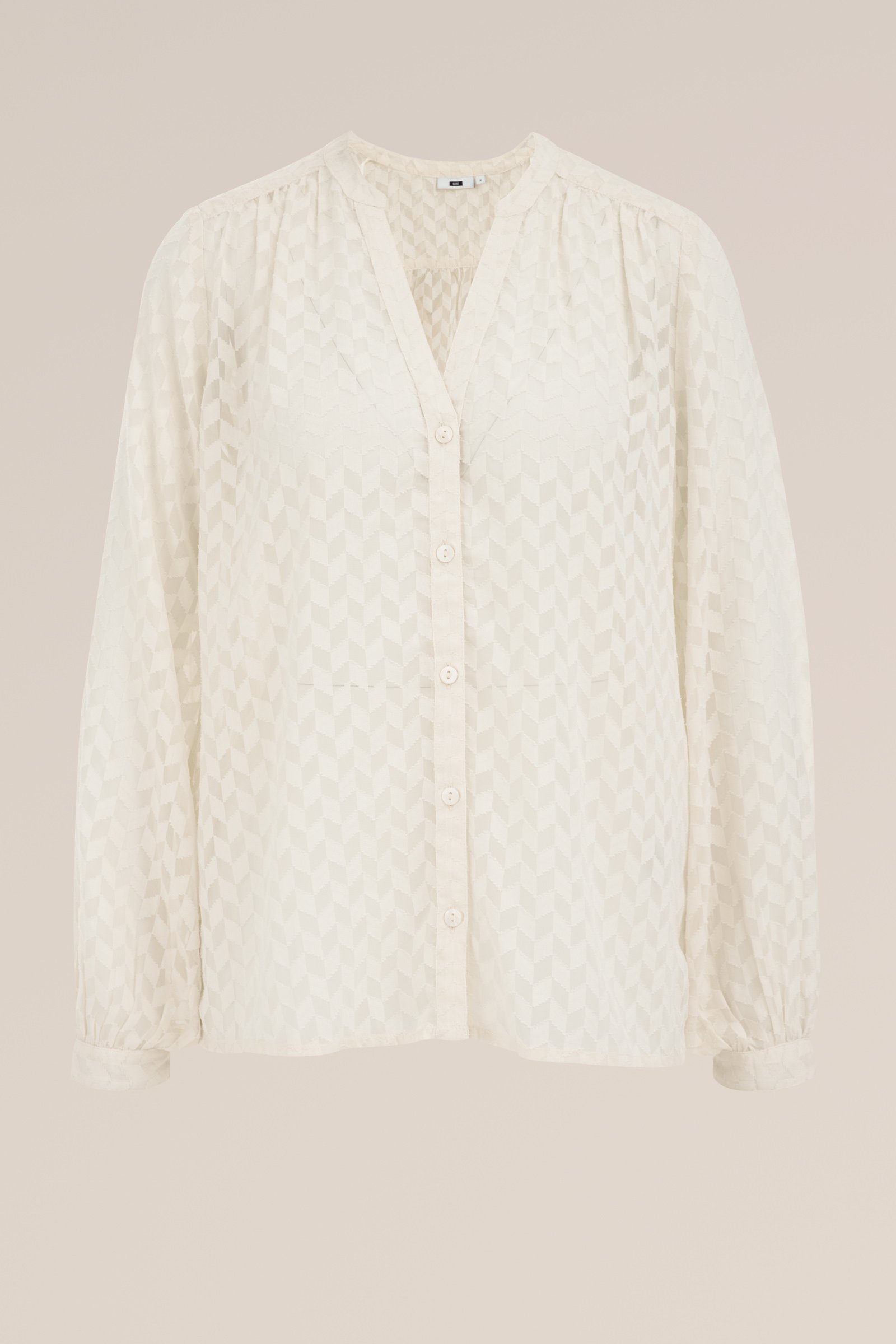 blouse met dessin WE Fashion Wit