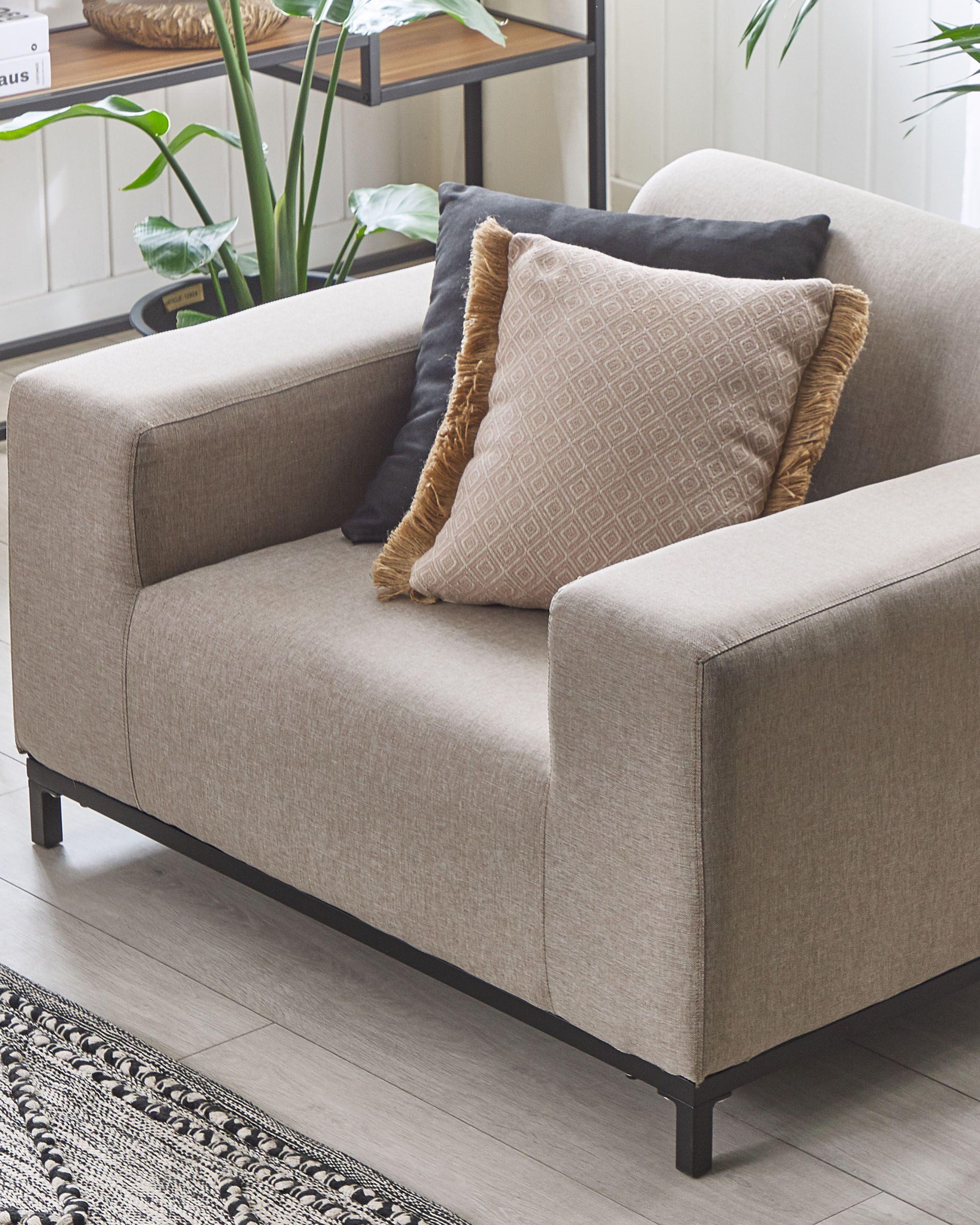 Fauteuil ROVIGO Stof Beige