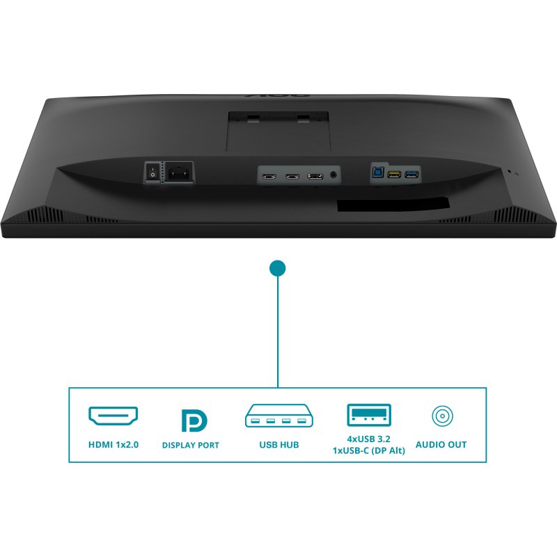 AOC V5 CU34V5C/BK écran plat de PC 86,4 cm (34