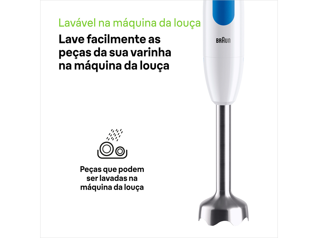 VARINHA MÁGICA BRAUN MULTIQUICK 2 MQ20.001MWH (600 W - BRANCO)