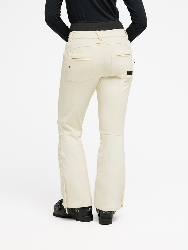 Rising High Pantalon de snow technique Blanc Femme