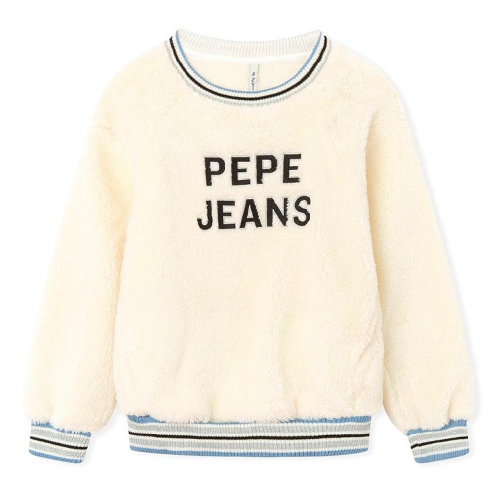 Pepe jeans Sweat Écru Fille Pepe Jeans Seliny