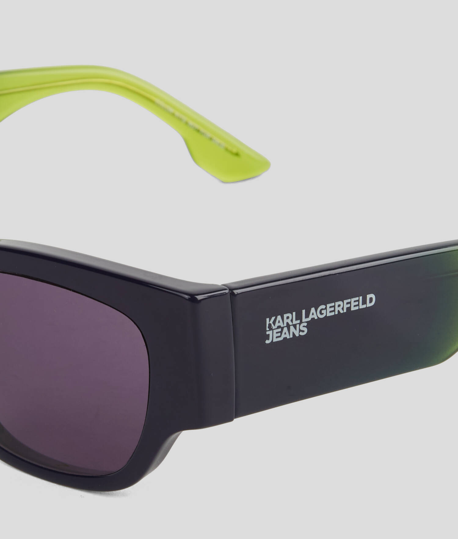 LUNETTES DE SOLEIL RECTANGULAIRES - PRUNE
