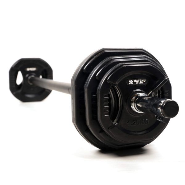 Matchu Sports - Aerobic Langhantel Set I Hantelset mit Langhantelstange 20 KG