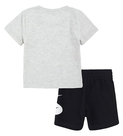 Nike Shortss?t - T-shirt/Shorts - Swoosh - Sort/Gr?