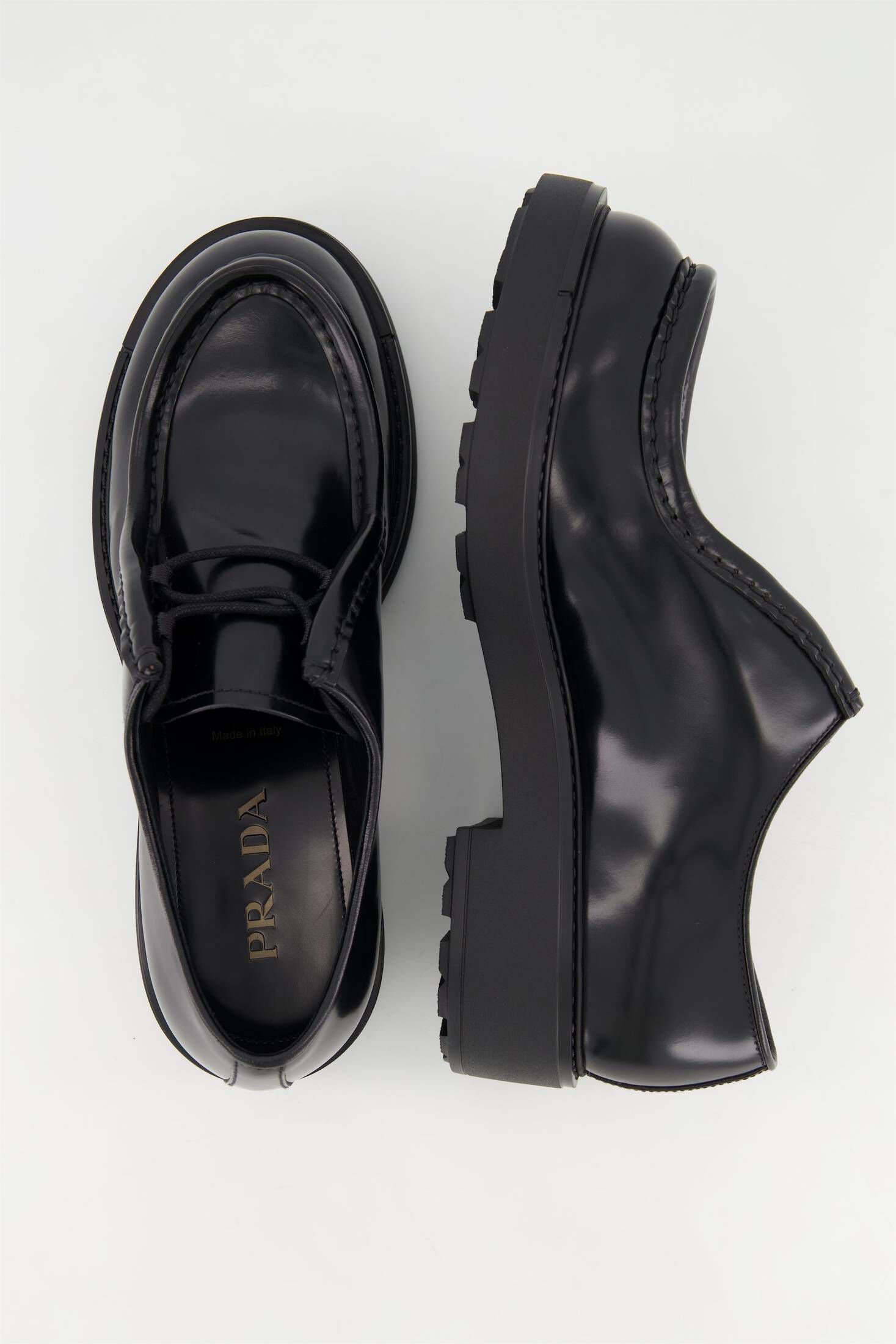 Prada| Herren Schuhe GOGER SPAZZOLATO aus Leder