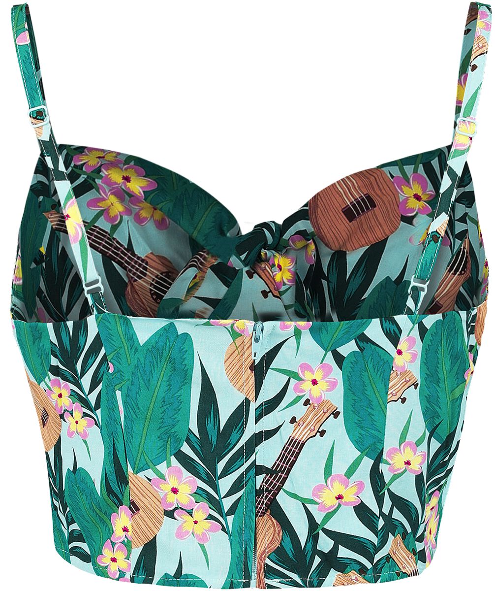 Ululani - Crop Top | Hell Bunny Top