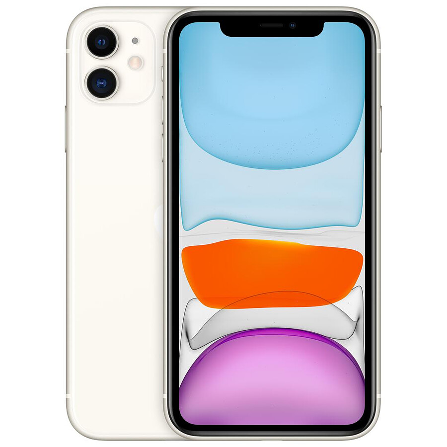 Apple iPhone 11 (blanc) - 64 Go · Reconditionné