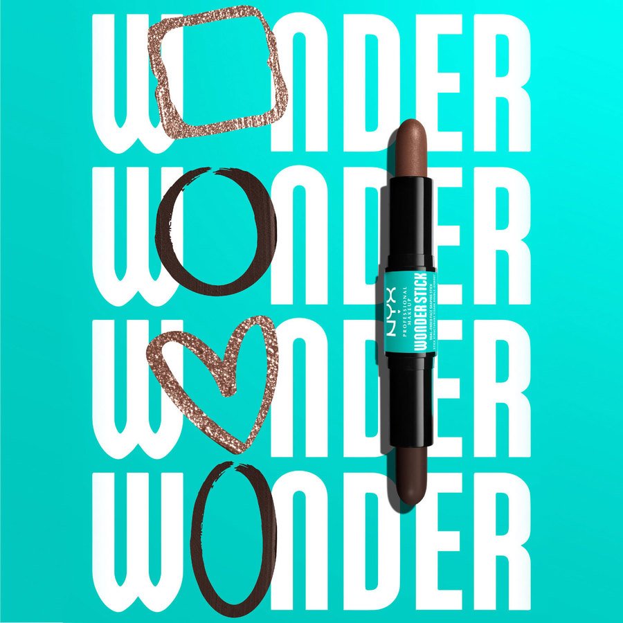 NYX Professional Makeup Wonder Stick Dual-Ended Face Shaping Stick 08 Deep Rich 4g
