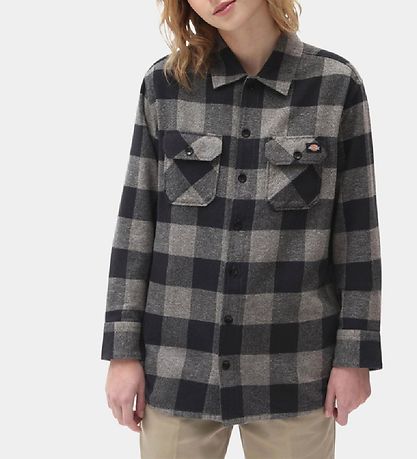 Dickies Skjorte - Sacremento - Sort/Gr?