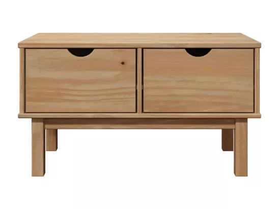 Banc de couloir OTTA 80x40x45 cm bois de pin massif
